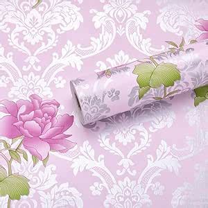 Wall Trust 200CMX45CM [9178]-PINK HEATHER RANGOLI -Self Adhesive Wall ...
