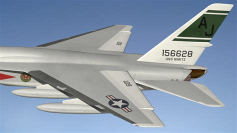 3D Model North American RA5C Vigilante - TurboSquid 2033652