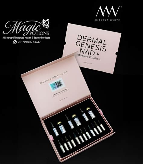 Miracle Dermal Genesis NAD+ Renewal Complex Glutathione Injection