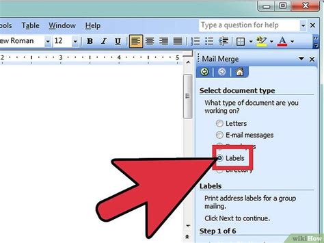 Image result for Word Mail Merge Labels with Address Block