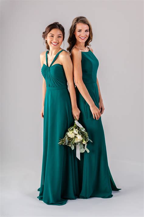 Blue And Green Dresses