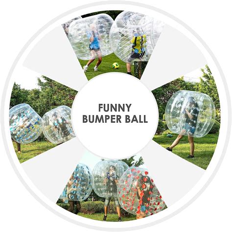 Buy Arlopu 1 पीसी 5FT Inflatable बम्पर बबल बॉल वयस्कों / बच्चों के लिए ...