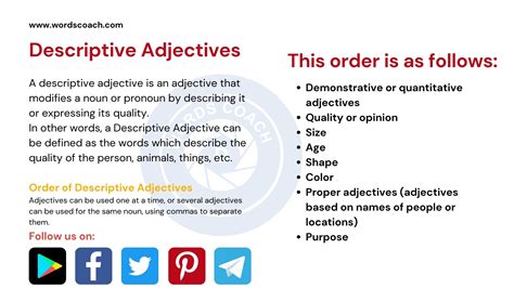 Image result for Using Descriptive Words