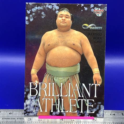 Takayasu Akira - Sumo Wrestler Trading Card Holo Rikishi BBM TCG ...