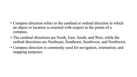 Use Compass Direction 的图像结果