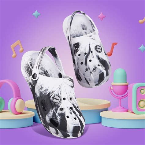 Buy Lucy & Luke Black Slingback Clogs For Kids ALEX-02E By Liberty