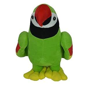 Buy Fresherjilive Soft Cute Plush Lime Green Parrot Soft Stuffed Bird ...