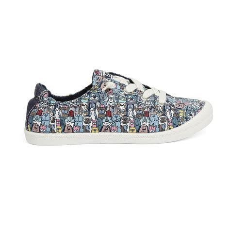Buy Skechers Womens Beach Bingo - Rovers Rally Navy/Multi Sneaker - 2 ...