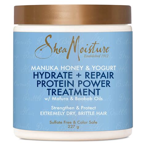 Shea Moisture Manuka Honey & Yogurt Hydrate & Repair Protein Power ...