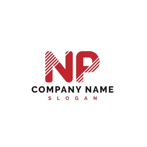 NP-Logo mit Buchstaben Design NP-Logo mit Buchstaben Vektor ...