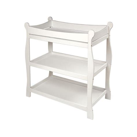 Badger Basket Co. Kids White Sleigh Style Changing Table | Michaels