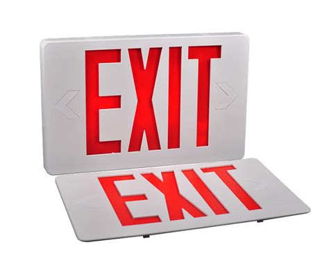Image result for Red LED Exit Sign