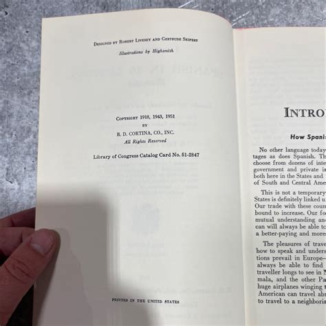 cortina's spanish in 20 lessons illustrated intended for self-study an ...