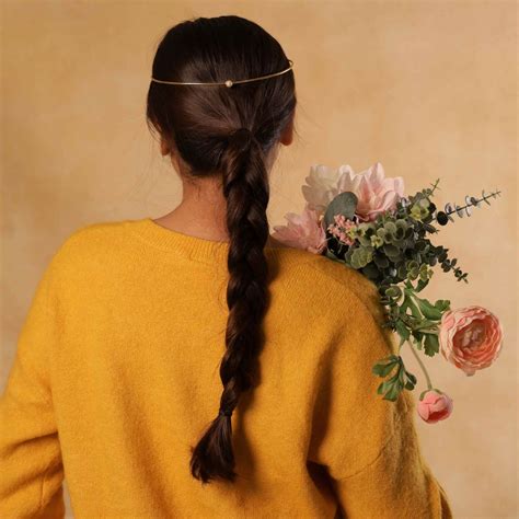 Delicate Pearl Hair Accessory for Women India | Handmade | Klaire Studio