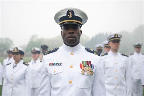 The United States Coast Guard Academy commissions officers into the United States Coast Guard.