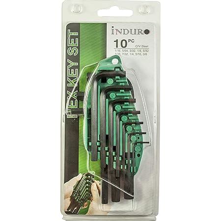 amazon basics 36-Piece Allen Wrench/Hex Key Set - Inch/SAE and Metric ...