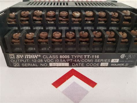 Square d sy/max tt-116 output module with dn-116 input module – Aeliya ...