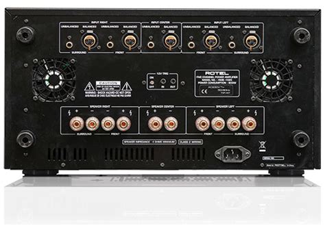 Rotel RMB-1585 5-Channel Class AB Power Amplifier 200W per Channel