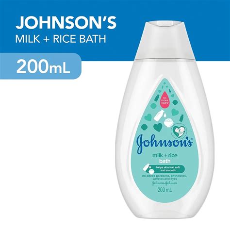 Johnson’s Baby Bath Milk + Rice 200ml – Beauty Mind ll Beauty ...