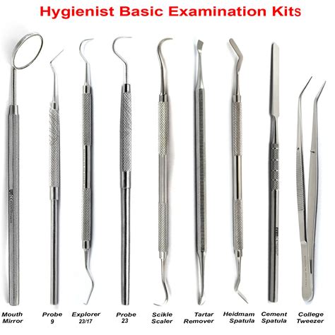 Dental Hygienist Instruments