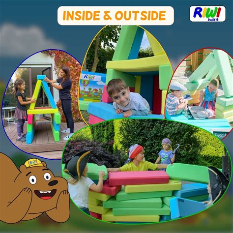 Introducing RIWI Building Blocks! XXL soft foam blocks – RIWI Buildit US