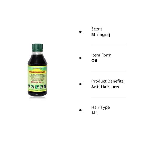 Buy Mahabhringaraj Ayurvedic Hair Oil Online at Best Price | Distacart