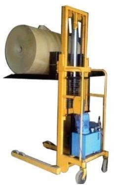 Electric Paper Reel Stacker Manufacturer Exporter Supplier from Surat India