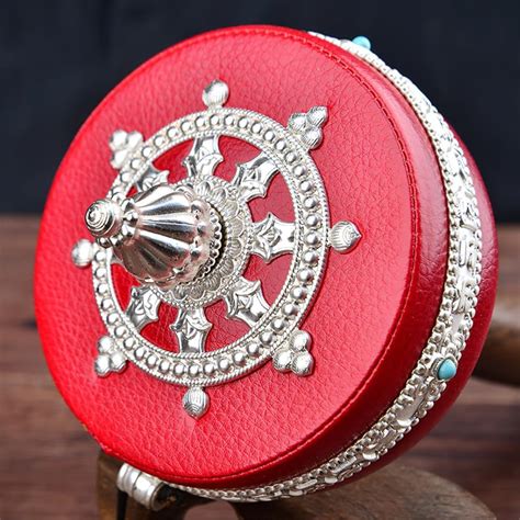 TsoLay Tibetan Buddhist Prayer Wheel, Hand Cranking India | Ubuy