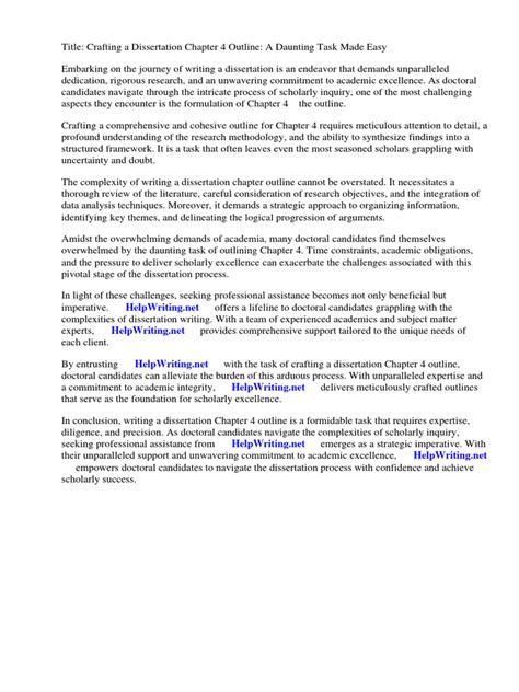 Image result for How to Format Table for Dissertation Chapter 4