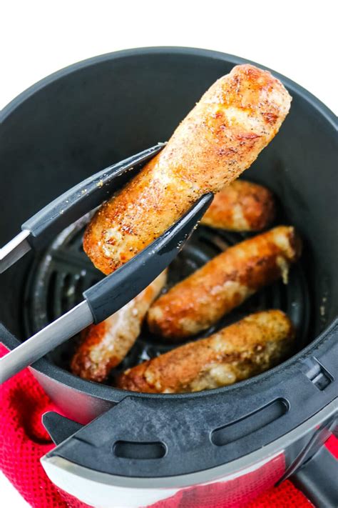 Air Fryer Brats | EASY Brats in Air Fryer Recipe | Just 4 Ingredients!