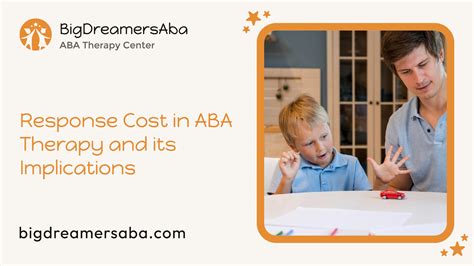 Response Cost in ABA Therapy and its Implications - Big Dreamers ABA