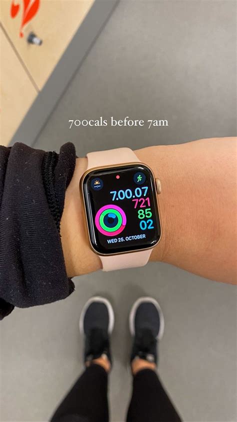 gym workout on apple watch