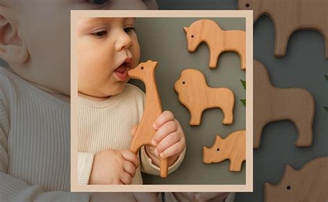 Buy Neemkala Wooden Animal Teether – Eco-Friendly, Chemical-Free ...