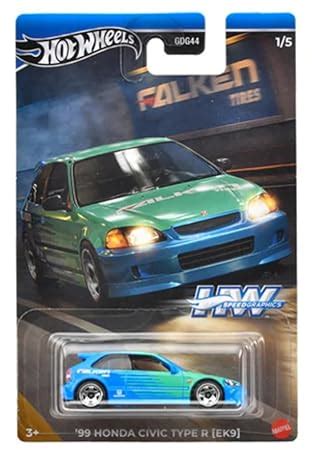 Hot Wheels 99 Honda Civic Type R EK9 -Castrol Edition HW Speed-Graphics ...
