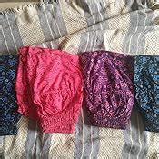 T2F Girls' Printed Capri (Pack of 5, Red- Black- Purple- Blue- Pink, 6 ...