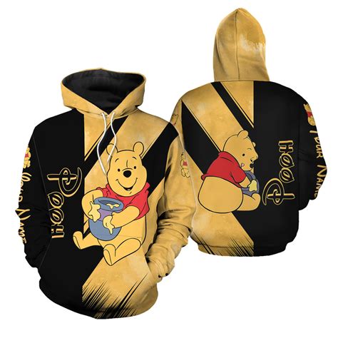 Pooh Hoodie, Winnie The Pooh Hoodie, Personalized Pooh Hoodie sold by ...