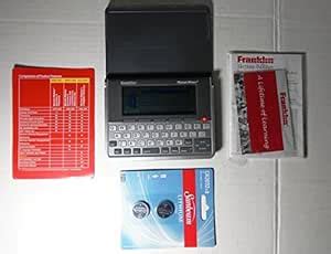 Franklin MWD-1490 Merriam-Webster Dictionary and Thesaurus with ...