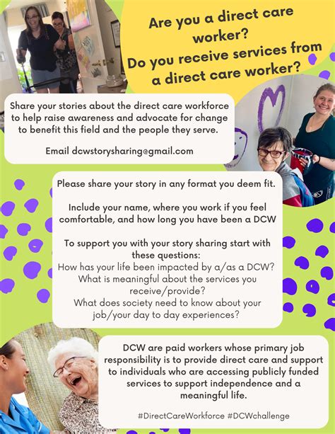 Direct Care Workers Story Sharing
