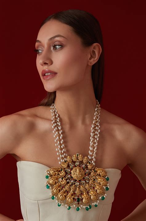 Kayashta Temple Work Necklace – Paisley Pop Shop