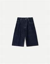 Super baggy denim Bermuda jorts - Men | Bershka