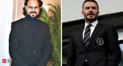 Beckham is Rahul Mishra's style icon; designer calls too many prints ...