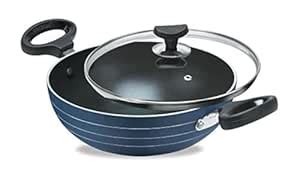 Buy Crystal Induction Base Non-Stick Aluminium Kadhai, 250Mm ...