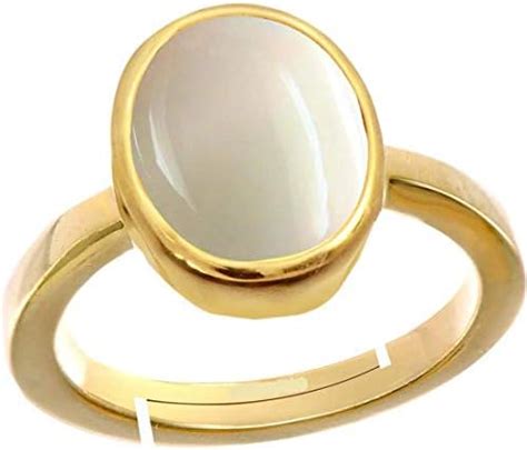 Buy Sidharth Gems 5.25 ratti Natural Certified White Opal Astrological ...