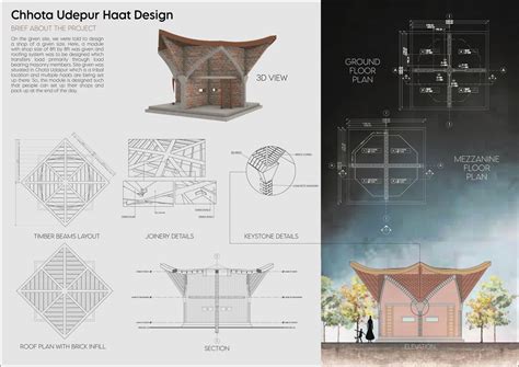 Chhota Udepur Haat and Pavilion Design | CEPT - Portfolio