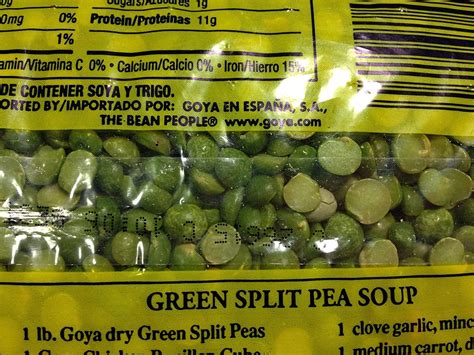 GOYA Dried Lentils, Pinto Beans, Yellow & Green Split Peas - 16oz Variety Pack (4 Pack ...