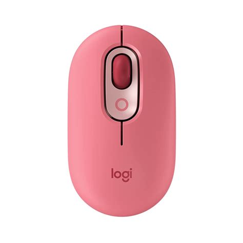 Logitech POP Optical Wireless Mouse Pink - tpstech.in