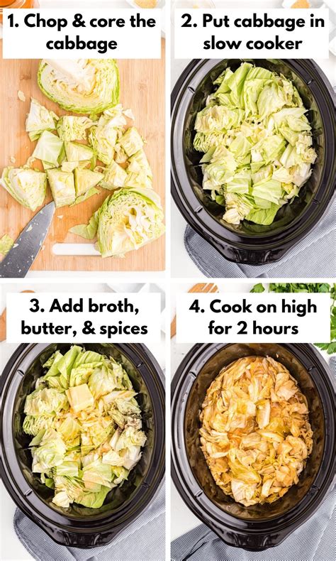 Crock pot buttered cabbage – Artofit