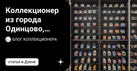 Коллекционер из города Одинцово, собрал огромную коллекцию моделей ...