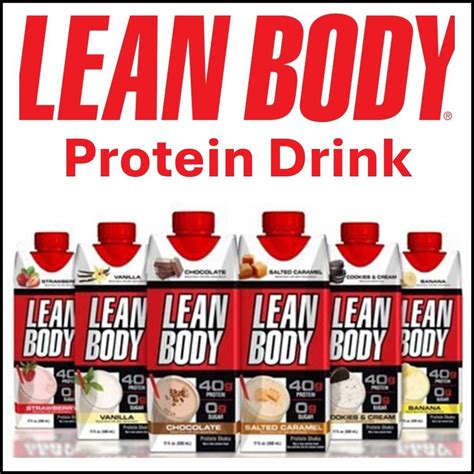 Lean Body Drink Lean Body Protein Shakes : R/Ozempic