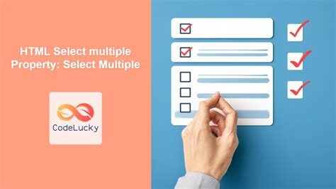 Image result for HTML Multiple Select Option